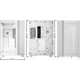 be quiet! LIGHT BASE 900 FX White Full Tower Hvid, Store towerkabinet Hvid, Full Tower, PC, Hvid, ATX, EATX, micro ATX, Mini-ITX, XL-ATX, Acrylonitrilbutadienstyren, Glas, SGCC, Spil