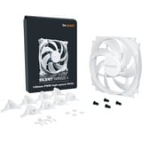 be quiet! SILENT WINGS 4 | 140mm PWM high-speed White Computerkabinet Ventilator 14 cm Hvid 1 stk, Sag fan Hvid, Ventilator, 14 cm, 1900 rpm, 133,2 m³/t, Hvid