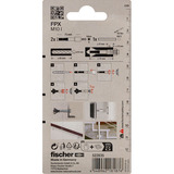 fischer Porøsbetonanker FPX M10, Dyvel 