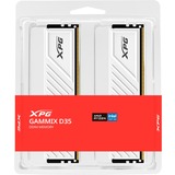ADATA GAMMIX AX4U32008G16A-DTWHD35 hukommelsesmodul 16 GB 2 x 8 GB DDR4 3200 MT/s 288-pin DIMM Hvid, 16 GB, 2 x 8 GB, DDR4, 288-pin DIMM