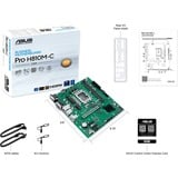 ASUS PRO H810M-C-CSM Intel H810 LGA 1851 (Socket V1) micro ATX, Bundkort Intel, LGA 1851 (Socket V1), Intel Core Ultra (Series 2), LGA 1851, DDR5-SDRAM, 128 GB