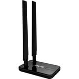 ASUS USB-AC58 Netværkskort, Wi-Fi-adapter Sort, Wi-Fi 5 (802.11ac), Sort