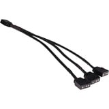 Alphacool 1023146, 18709, Y-kabel Sort