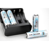 Ansmann 5035052 husholdningsbatteri AA / HR6 Nikkel-Metalhydrid (NiMH) Sølv, AA / HR6, Nikkel-Metalhydrid (NiMH), 1,2 V, 2100 mAh, Sølv