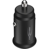 Ansmann In-Car-Charger CC105, Oplader Sort