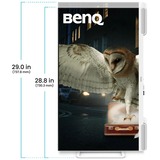 BenQ EW3290U, LED-skærm Hvid