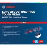 Bosch 2 608 900 367 stiksav, rullesav & sabelsavklinge Saber savklinge Karbid 10 stk Saber savklinge, Støbejern, Stål, Karbid, Blå, 10 cm, 3 mm