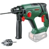 Bosch Batteridrevet borehammer UniversalHammer 18V BARETOOL, Adapter Grøn/Sort