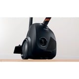 Bosch Serie 2 BGDS2CHAMP støvsuger 3,5 L Tromle vakuum Dry 600 W Støvpose, Gulv støvsuger Sort, 600 W, Tromle vakuum, Dry, Støvpose, 3,5 L, Hygiejnefilter