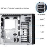 Chieftec BW-01B-OP, Towerkabinet Sort