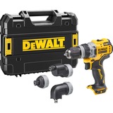 DEWALT Batteri bore-/skruemaskine DCD703NT, 12 Volt, Bore-/ skruemaskine Gul/Sort