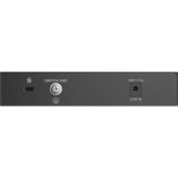 D-Link DMS-108 Ikke administreret L2 2.5G Ethernet (100/1000/2500) Sort, Switch Ikke administreret, L2, 2.5G Ethernet (100/1000/2500)