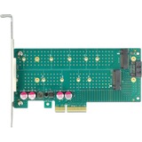 DeLOCK 89047 interface-kort/adapter Intern M.2, SATA, Controller PCIe, M.2, SATA, Lavprofil, PCIe 4.0, 5 - 50 °C, -25 - 70 °C