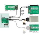 DeLOCK PCI Express x4 kort > 1 x intern SFF-8643 NVMe, Interface card 
