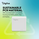 Digitus USB GaN Oplader 140W, 3x USB-C, 1x USB-A 