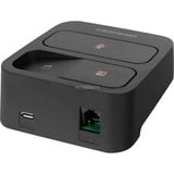 HP Poly MDA105 QD USB-A Analog-Switch Sort