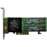 HighPoint SSD7502 RAID controller PCI Express x16 3.0, 4.0 14 Gbit/sek. M.2, PCI Express x16, 3.0, 4.0, 0, 1, 14 Gbit/sek., Low Profile MD2 Card