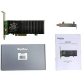 HighPoint SSD7502 RAID controller PCI Express x16 3.0, 4.0 14 Gbit/sek. M.2, PCI Express x16, 3.0, 4.0, 0, 1, 14 Gbit/sek., Low Profile MD2 Card