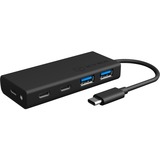 ICY BOX IB-HUB1426-CPD USB 3.2 Gen 1 (3.1 Gen 1) Type-C 5000 Mbit/s Sort, USB hub Sort, USB 3.2 Gen 1 (3.1 Gen 1) Type-C, USB 3.2 Gen 1 (3.1 Gen 1) Type-A, USB 3.2 Gen 1 (3.1 Gen 1) Type-C, 5000 Mbit/s, Sort, Aluminium, Plast, 60 W