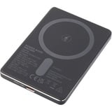 Intenso Magnetic Wireless Powerbank MW5000 Grey, Power Bank grå