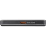 Intenso Magnetic Wireless Powerbank MW5000 Grey, Power Bank grå