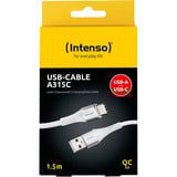 Intenso USB-kabel A315C Hvid