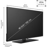 JVC LT-40VF4455, LED-tv Sort