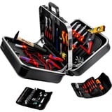 KNIPEX Værktøjskasse "BIG Twin Move" Elektro, 63 dele, Værktøjssæt Sort