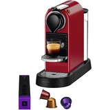 Krups Nespresso XN7415 kaffemaskine Espressomaskine, Kapsel maskine Rød, Espressomaskine, Kaffekapsel, Rød