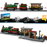 LEGO City Klassisk damptog, Bygge legetøj 