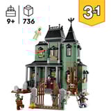 LEGO Hjemsøgt palæ, Bygge legetøj Byggesæt, 9 År, Plast, 736 stk, 1,64 kg