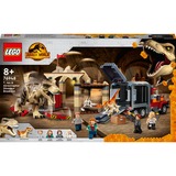 LEGO T. rex og atrociraptor på dinosaurflugt, Bygge legetøj Byggesæt, 8 År, Plast, 466 stk, 1,04 kg
