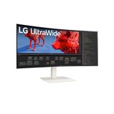 LG LED-skærm Hvid