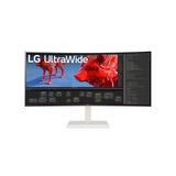 LG LED-skærm Hvid