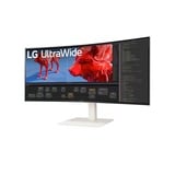 LG LED-skærm Hvid