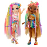 MGA Entertainment Rainbow High Hair Chalk & Style Doll- Amaya (Rainbow), Dukke Rainbow High Hair Chalk & Style Doll- Amaya (Rainbow), Mode dukke, Hunstik, 4 År, Dreng/Pige, 280 mm, Flerfarvet