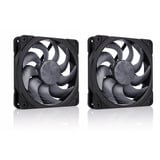 Noctua NF-A12x25 G2 PWM Sx2-PP chromax.black, Sag fan Sort