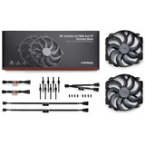 Noctua NF-A14x25r G2 PWM Sx2-PP chromax.black, Sag fan 