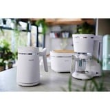 Philips Eco Conscious Edition HD9365/10 Elkedel i 5000-serien hvid (mat), 1,7 L, 2200 W, Plast, Vandmåler, Ledningsfri, Filtrering