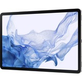 SAMSUNG Galaxy Tab S8+ SM-X800 256 GB 31,5 cm (12.4") Qualcomm Snapdragon 8 GB Wi-Fi 6 (802.11ax) Android 12 Sølv, Tablet PC Sølv, 31,5 cm (12.4"), 2800 x 1752 pixel, 256 GB, 8 GB, Android 12, Sølv