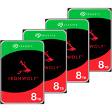 Seagate IronWolf NAS 4 x 8 TB Bundle, Harddisk 