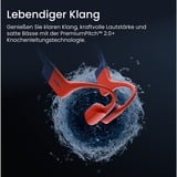 Shokz OpenSwim Pro Headset Trådløs Halsbånd Sport Bluetooth Sort, Rød, Hovedtelefoner Rød/Blå-grå, Trådløs, Sport, 200 - 20000 Hz, 27,3 g, Headset, Sort, Rød