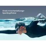 Shokz OpenSwim Pro Headset Trådløs Halsbånd Sport Bluetooth Sort, Rød, Hovedtelefoner Rød/Blå-grå, Trådløs, Sport, 200 - 20000 Hz, 27,3 g, Headset, Sort, Rød