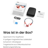 Shokz S710-ST-RD, Hovedtelefoner Rød/Blå-grå