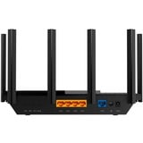TP-Link Archer AX5400 trådløs router Gigabit Ethernet Tri-band (2,4 GHz/5 GHz/6 GHz) Sort Sort, Wi-Fi 6E (802.11ax), Tri-band (2,4 GHz/5 GHz/6 GHz), Ethernet LAN, Sort, Bordplade router