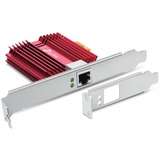 TP-Link TX401 netværkskort Intern Ethernet 10000 Mbit/s Rød, Intern, Ledningsført, PCI Express, Ethernet, 10000 Mbit/s, Rød