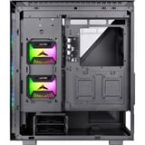 Thermaltake Divider 500 TG ARGB Midi Tower Sort, Towerkabinet Sort, Midi Tower, PC, Sort, ATX, micro ATX, Mini-ITX, SPCC, 17 cm