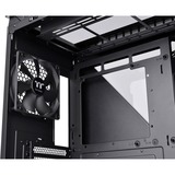 Thermaltake Divider 500 TG ARGB Midi Tower Sort, Towerkabinet Sort, Midi Tower, PC, Sort, ATX, micro ATX, Mini-ITX, SPCC, 17 cm