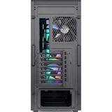 Thermaltake Divider 500 TG ARGB Midi Tower Sort, Towerkabinet Sort, Midi Tower, PC, Sort, ATX, micro ATX, Mini-ITX, SPCC, 17 cm