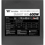 Thermaltake PS-SPW-0600NNFAWE-1, PC strømforsyning 